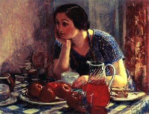 Madonna And The Apples — Joseph Kleitsch