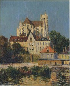 The Auxerre Cathedral - — Gustave Loiseau