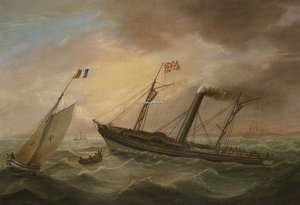 Paddle Steamer 'countess Of Lonsdale' — Joseph Heard