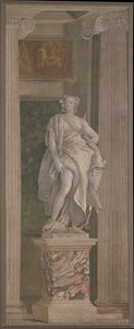 Allegorische Figur, Die Die Arithmetik Darstellt — Giambattista Tiepolo, Rokoko