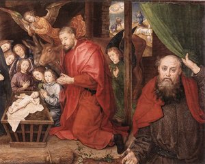 Adoration Of The Shepherds (detail) (15) — Hugo Van Der Goes, Northern Renaissance