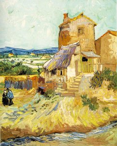 The Old Mill — Vincent Willem Van Gogh, Post-impressionism