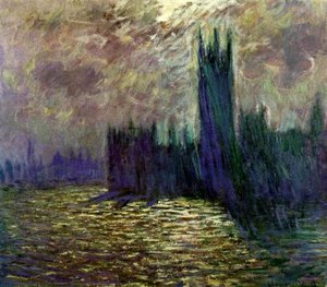 Palais Des Parlement – London — Claude Monet, Impressionismus