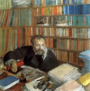 Portrait Of Edmond Duranty — Edgar Degas