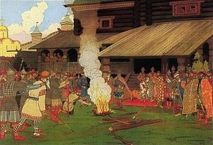 Judgment During The Russian Pravda — Ivan Yakovlevich Bilibin