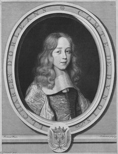 Porträt Jean Louis Charles D'orléans-longueville — Robert Nanteuil