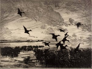 After Sunset — Frank Weston Benson