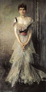 Portrait Of Maria Eulalia Of Spain — Giovanni Boldini