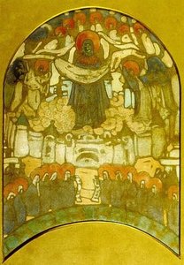Intercession Of The Theotokos — Nicholas Roerich, Roerich Symbolist