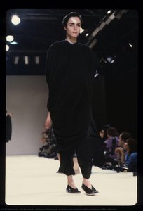 Runway Photograph Of Comme Des Garçons, Spring/summer 1984 Collection — Rei Kawakubo