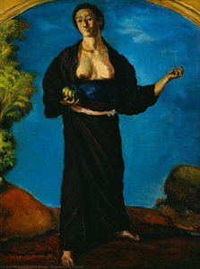 Woman With A Pumpkin — Kishida Ryūsei