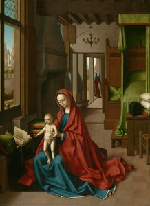 Virgin And Child In A Domestic Interior — Petrus Christus, Early Netherlandish Painting