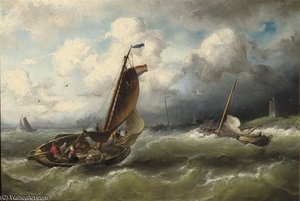 Off The Coast Of Marken — Nicolaas Riegen
