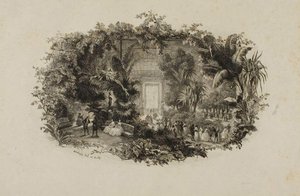 The Winter Garden — Charles-françois Daubigny