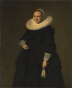 Portrait of a Woman, Hendrik Gerritsz Pot (attributed to), 1638