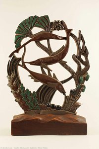 Three Fishes — Serafim Nikolayevich Sudbinin, Art Deco