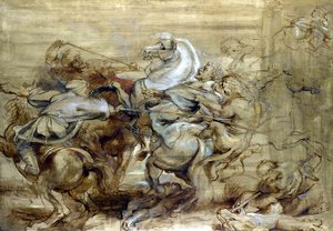 A Lion Hunt — Peter Paul Rubens, Baroque Dynamism
