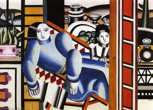 The Woman And The Child — Fernand Léger, Cubist Synthesis