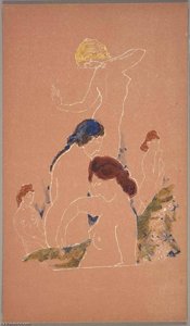 Growth Of Spring — Arthur B. Davies, Symbolism