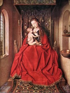 Suckling Madonna Enth — Jan Van Eyck
