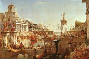 The Consummation From The Series The Course Of The Empire — Thomas Cole