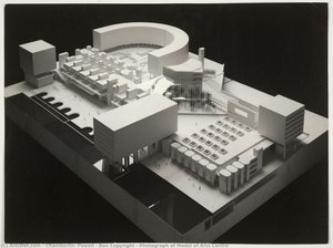 Photograph of Model of Arts Centre