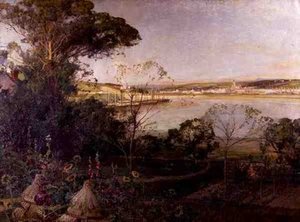 Sunlit Haven — Alfred Edward East