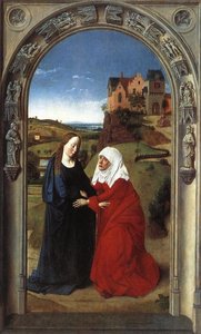 The Visitation — Dierec Bouts