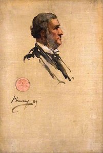 Leonard Gow (sketch) — Sir John Lavery