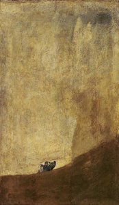 El Perro – – — Francisco José De Goya Y Lucientes, Romanticismo