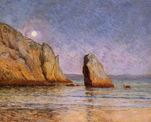 Moonrise, Bay Of Douarnenez — Maxime Emile Louis Maufra