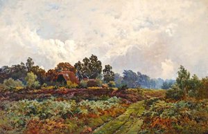 Haymaking, Hayes Common — Alfred De Breanski Senior