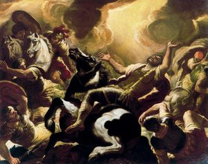 Conversion Of Saul — Luca Giordano