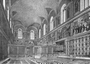 Reconstruction Of The Interior — Mihailo Anđelo, High Renaissance