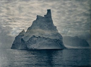 No Title (a Turreted Berg) — Frank Hurley, Impressionistic Photography
