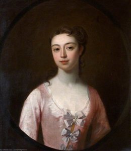 Portrait Of A Lady In Pink