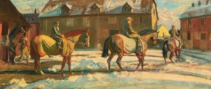 Morning Exercise — Sir Alfred James Munnings