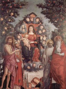 Madonna Mit Heiligen — Andrea Mantegna, Early Renaissance