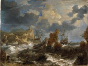 Scène De Naufrage — Bonaventura I Peeters