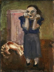 Woman And Cat — Mark Rothko, Abstract Expressionism
