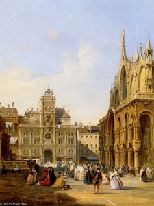 A View Of St Marks Square — Edward Pritchett