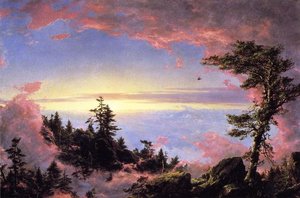 Above The Clouds At Sunrise — Frederic Edwin Church