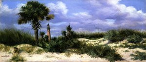 Lighthouse At Ponce Park — William Aiken Walker
