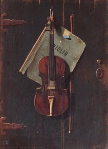 The Old Cremona — John Frederick Peto, Trompe-l'oeil