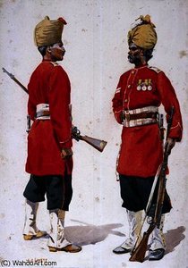 Soldiers of the 102nd King Edward's Own