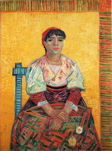 Italienische Frau (agostina Segatori) — Vincent Willem Van Gogh