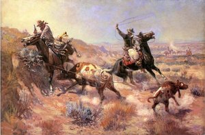 A Serious Predicament — Charles Marion Russell