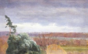 Study Of A River In Woods — Brian Hatton