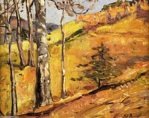 Mountain Landscape — George Gardner Symons