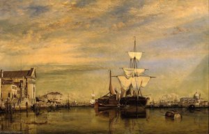 Canal Of The Giudecca, Venice — Edward William Cooke